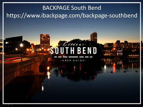 south bend backpage